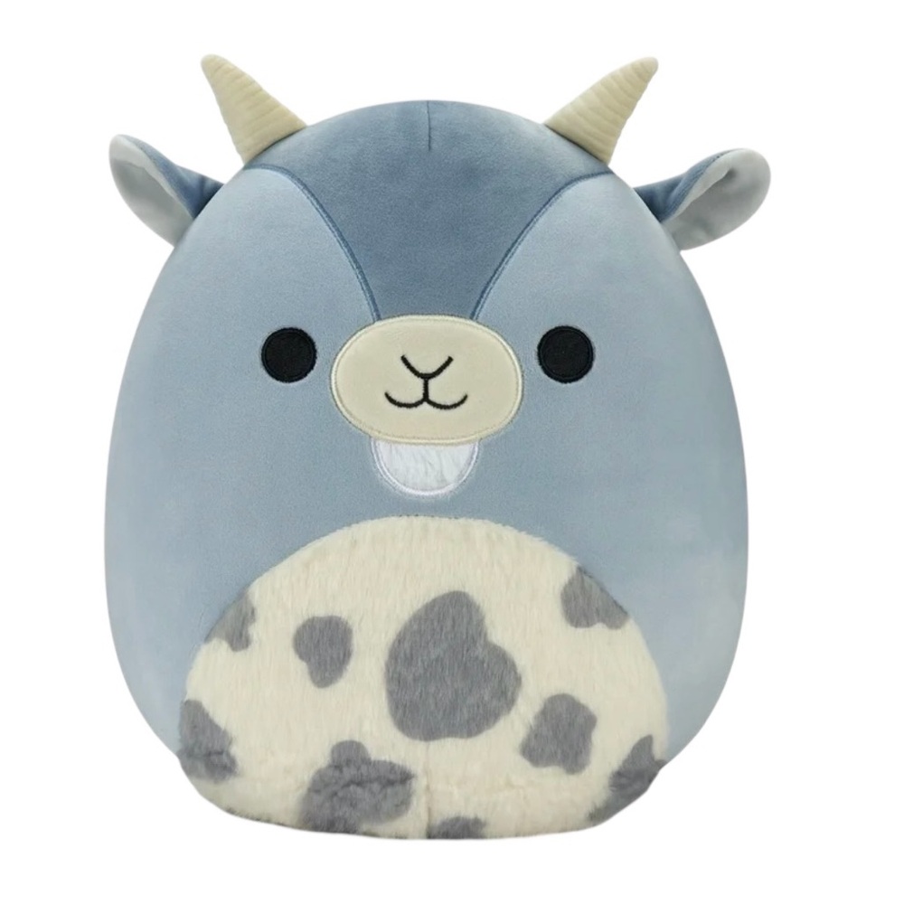 NWT Squishmallows Official 8” Pell The Blue Spotted Goat Plush Stuffed Animal
